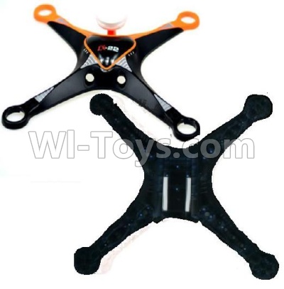 Cheerson CX-22 Parts-02-01 Upper and bottom shell cover-Black,Cheerson CX-22 RC Drone Quadcopter Spare parts,5.8G real-time image transmission aerial aircraft accessories