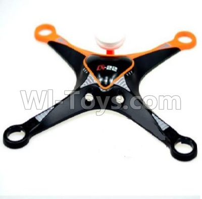 Cheerson CX-22 Parts-02-02 Upper shell cover-Black,Cheerson CX-22 RC Drone Quadcopter Spare parts,5.8G real-time image transmission aerial aircraft accessories