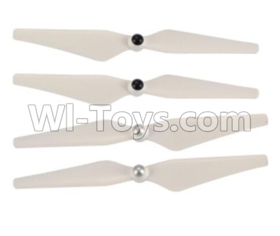 Cheerson CX-22 Parts-04-02 Propellers,Main rotor blades(4pcs-2X CW,2X CCW)-White,Cheerson CX-22 RC Drone Quadcopter Spare parts,5.8G real-time image transmission aerial aircraft accessories
