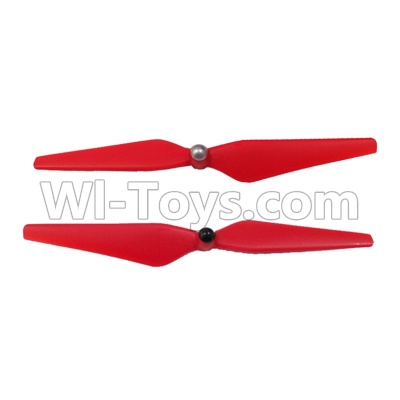 Cheerson CX-22 Parts-06-01 Upgrade Propellers,Main rotor blades(2pcs-1X CW,1X CCW)-Red,Cheerson CX-22 RC Drone Quadcopter Spare parts,5.8G real-time image transmission aerial aircraft accessories