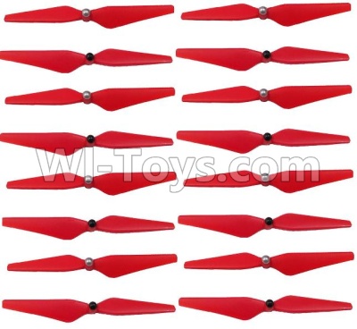 Cheerson CX-22 Parts-06-03 Upgrade Propellers,Main rotor blades(16pcs-8X CW,8X CCW)-Red,Cheerson CX-22 RC Drone Quadcopter Spare parts,5.8G real-time image transmission aerial aircraft accessories