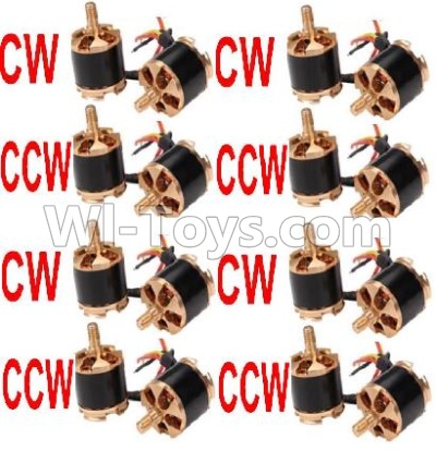 Cheerson CX-22 Parts-09-04 clockwise Rotating Brushless Motor(CW)-8pcs & Counterclockwise Reversing-Rotating Brushless Motor(CCW)-8pcs,Cheerson CX-22 RC Drone Quadcopter Spare parts,5.8G real-time image transmission aerial aircraft accessories