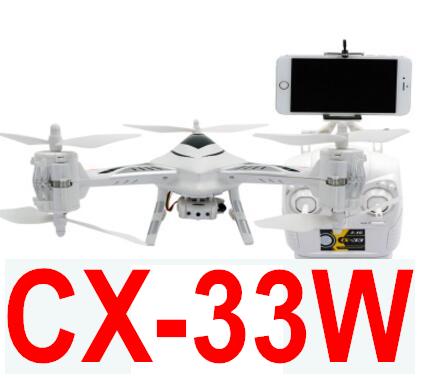 Cheerson CX-33W Quadcopter(include the Wifi Camera unit and Iphone holders,Not include the phone),Cheerson CX-33W RC Drone Quadcopter