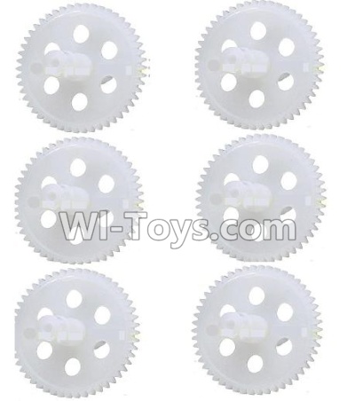 Cheerson CX-33 CX-33C Parts-04-01 Main gear(6pcs),Cheerson CX-33 CX-33C RC Drone Quadcopter Spare parts,5.8G real-time image transmission aerial aircraft accessories