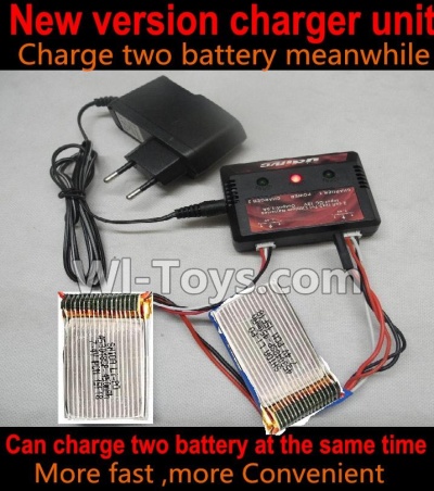 Cheerson CX-33 CX-33C Parts-13-03 Upgrade charger and Balance charger-Can charge two battery at the same time(Not include the 2X battery),Cheerson CX-33 CX-33C RC Drone Quadcopter Spare parts,5.8G real-time image transmission aerial aircraft accessories