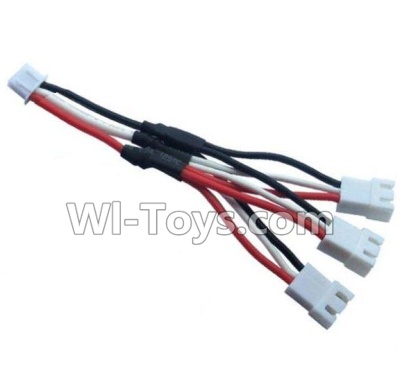 Cheerson CX-33 CX-33C Parts-13-09 Upgrade 1-to-3 coversion Charging cable,Cheerson CX-33 CX-33C RC Drone Quadcopter Spare parts,5.8G real-time image transmission aerial aircraft accessories
