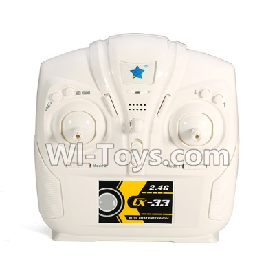 Cheerson CX-33 CX-33C Parts-16-01 CX-33 Remote control,Transmitter(Can only be used for CX-33 Drone),Cheerson CX-33 CX-33C RC Drone Quadcopter Spare parts,5.8G real-time image transmission aerial aircraft accessories