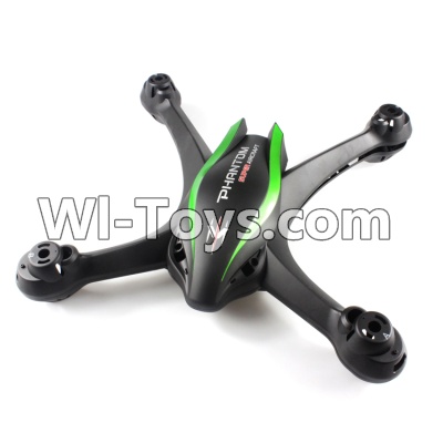 Cheerson CX-35 Parts-03 Upper shell cover-(Green & Yellow) For Cheerson CX-35 RC Drone Quadcopter Spare parts,5.8G real-time image transmission aerial aircraft accessories