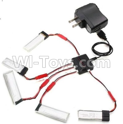 Holy Stone F181 RC Quadcopter Parts-15 Upgrade 1-to-5 charger with balance charger & USB-to-Socket covert plug(Not include the 5x battery),Holy Stone F181 RC Quadcopter Drone Spare Parts Replacement Accessories