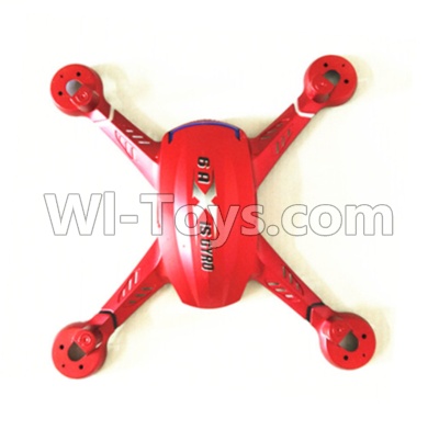 Holy Stone F181 Parts-37 Upper Shell cover-Red,Holy Stone F181 RC Quadcopter Drone Spare Parts Replacement Accessories