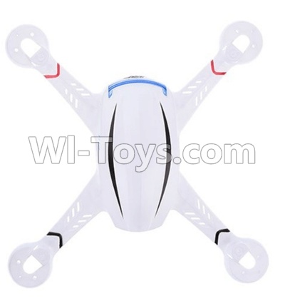 Holy Stone F181 Parts-42 Upper Shell cover-White,Holy Stone F181 RC Quadcopter Drone Spare Parts Replacement Accessories