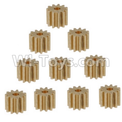 Holy Stone F181 Parts-55 Upgrade Small motor gear(10pcs),Holy Stone F181 RC Quadcopter Drone Spare Parts Replacement Accessories