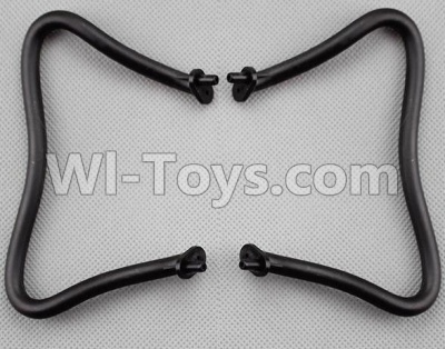 DFD F183 Parts-25 Landing skid,Tripod(2pcs)-Black For DFD F183 F183C Quadcopter parts,rc Drone parts