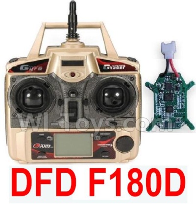 DFD F180D Parts-39 Transmitter & Circuit board(Can only be used for F180D) For DFD F180D RC Quadcopter parts,RC Drone parts