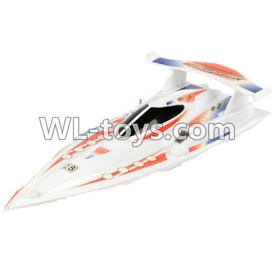 Double Horse DH 7001 RC boat parts ,Shuang Ma 7001 parts-02 Upper shell cover,canopy