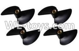 Double Horse DH 7001 RC boat parts ,Shuang Ma 7001 parts-23 Rotor blade(4pcs)