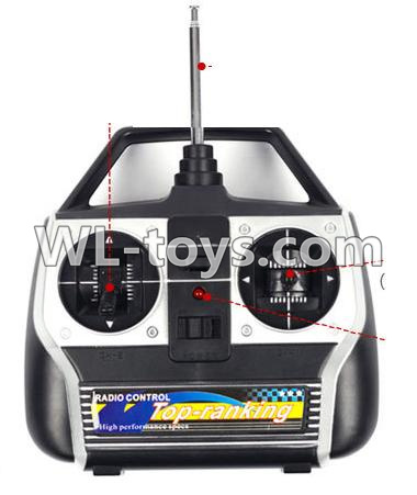 Double Horse DH 7003 RC boat parts ,Shuang Ma DH 7003 parts-12 Transmitter