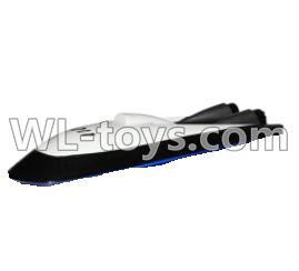 Double Horse 7011 RC boat parts ,Shuang Ma dh 7011 parts-03 Upper shell cover,Upper canopy-White