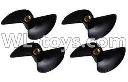 Double Horse 7011 RC boat parts ,Shuang Ma dh 7011 parts-15 Rotor blade(4pcs)