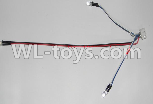 Double Horse 7011 RC boat parts ,Shuang Ma dh 7011 parts-26 Upgrade led light for the boat
