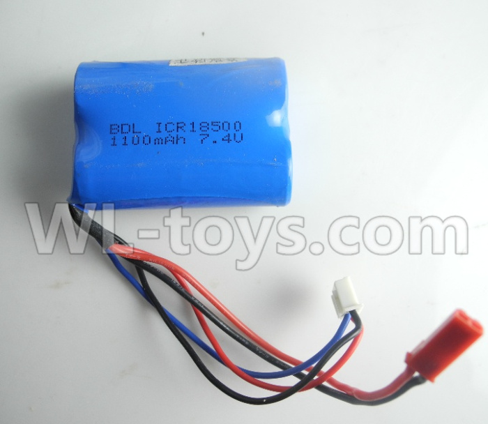 Double horse 7012 RC boat ShuangMa 7012 parts-11 Official 18500 7.4v 1100mah battery