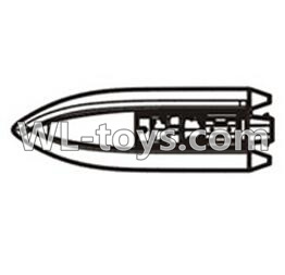 Double Horse 7013 rc boat parts ShuangMa dh7013 parts-02 Bottom boat shell cover