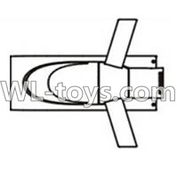Double Horse 7013 rc boat parts ShuangMa dh7013 parts-03 Upper canopy,Upper shell cover