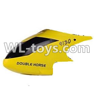 Double Horse 9130 RC helicopter ShuangMa 9130 Parts-03 Head cover,Shell-Yellow