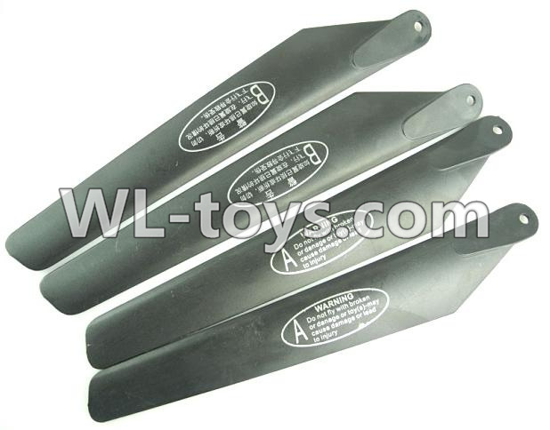 Double Horse 9130 RC helicopter ShuangMa 9130 Parts-09 Main rotor blades(4pcs-2A+2B)