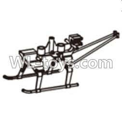 Double Horse 9130 RC helicopter ShuangMa 9130 Parts-19 Main body frame