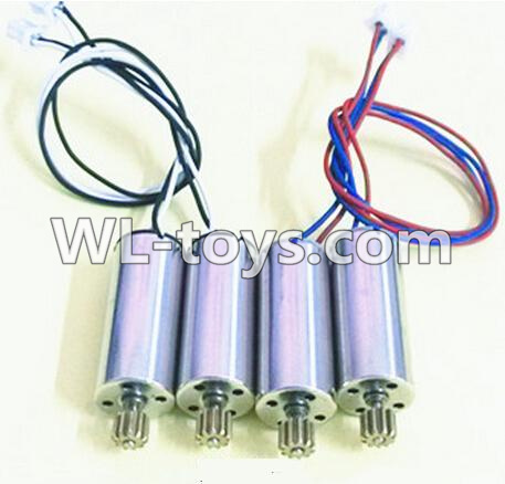 Double horse 9135 RC helicopter Shuang Ma 9135 Parts-03 rotating Motor with red and Blue wire(2pcs) & Reversing-rotating Motor with Black and white wire(2pcs)