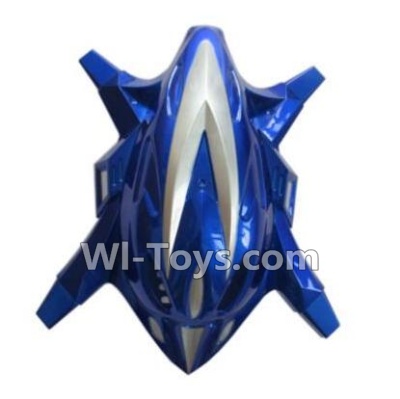 HuaJun W606-2 Parts-02 Upper and Bottom shell cover & Battery cover-Blue,HuaJun Toys W606-2 RC Quadcopter Drone Spare Parts,HJ Toys W606-2 Accessoriess Replacement