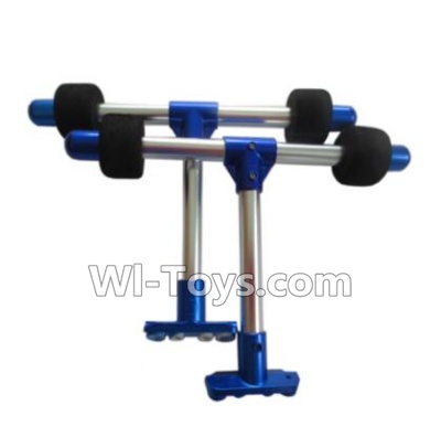 HuaJun HJ823 Parts-10 Landing skid,Landing gear(2pcs)-Blue,HuaJun Toys HJ823 RC Quadcopter Drone Spare Parts,HJ Toys HJ823 Accessoriess Replacement