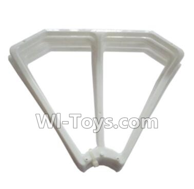 HuaJun HJ823 Parts-12 Outer protect frame,Outer protect ring(4pcs)-White,HuaJun Toys HJ823 RC Quadcopter Drone Spare Parts,HJ Toys HJ823 Accessoriess Replacement