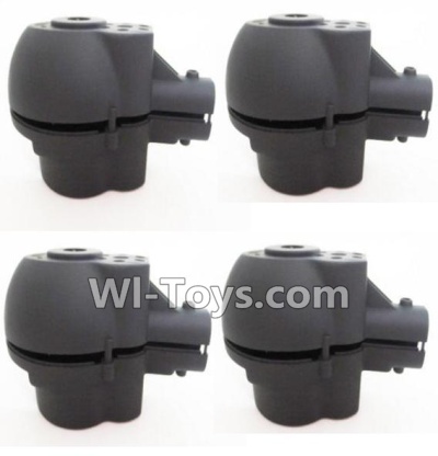 HuaJun HJ823 Parts-23 Upper and bottom motor cover(4pcs)-Black,HuaJun Toys HJ823 RC Quadcopter Drone Spare Parts,HJ Toys HJ823 Accessoriess Replacement