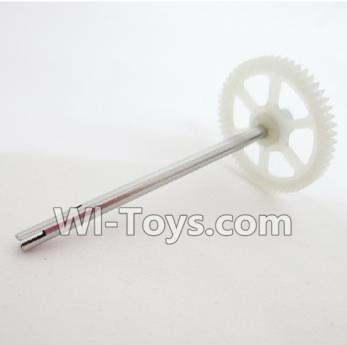 HuaJun HJ823 Parts-25 Main gear with hollow pipe(1pcs),HuaJun Toys HJ823 RC Quadcopter Drone Spare Parts,HJ Toys HJ823 Accessoriess Replacement