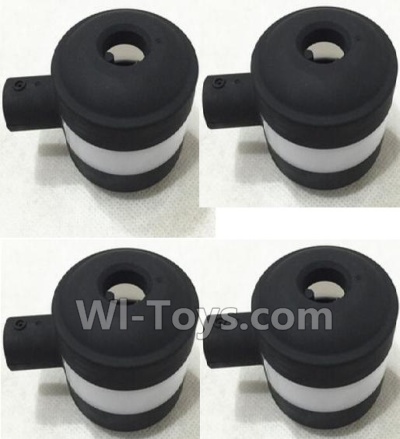 HuaJun W606-3 Parts-15 Outer motor cover(4pcs),HuaJun Toys W606-3 RC Quadcopter Drone Spare Parts,HJ Toys W606-3 Accessoriess Replacement
