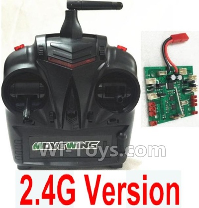 HuaJun W606-3 Parts-33 Transmitter & Circuit board(Can only be used for 2.4G Version),HuaJun Toys W606-3 RC Quadcopter Drone Spare Parts,HJ Toys W606-3 Accessoriess Replacement