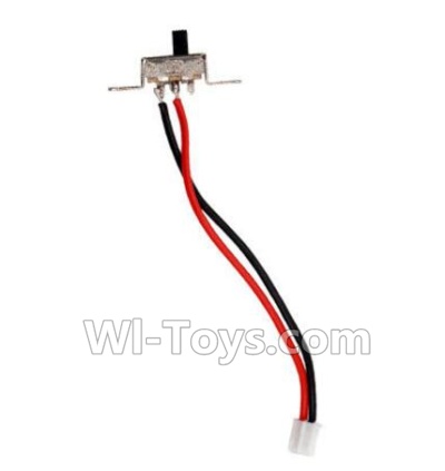 HuaJun W606-3 Parts-47 Switch with wire,HuaJun Toys W606-3 RC Quadcopter Drone Spare Parts,HJ Toys W606-3 Accessoriess Replacement