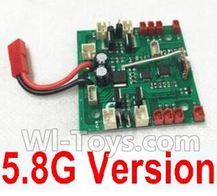 HuaJun W606-3 Parts-49 Circuit Board,Receiver board(Can only be used for 5.8G FPV Image transmission Version,HuaJun Toys W606-3 RC Quadcopter Drone Spare Parts,HJ Toys W606-3 Accessoriess Replacement