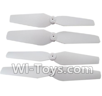 HuaJun Toys W606-5 Parts-04 Propellers,Main rotor blades(4pcs),HuaJun Toys W606-5 RC Quadcopter Drone Spare Parts,HJ Toys W606-5 Accessoriess Replacement