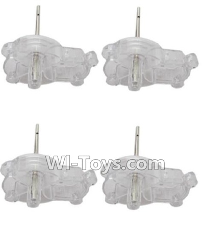 HuaJun Toys W606-5 Parts-10 Main motor seat and Main shaft(4pcs),HuaJun Toys W606-5 RC Quadcopter Drone Spare Parts,HJ Toys W606-5 Accessoriess Replacement