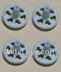 HuaJun Toys W606-5 Parts-15 Main gear(4pcs),HuaJun Toys W606-5 RC Quadcopter Drone Spare Parts,HJ Toys W606-5 Accessoriess Replacement