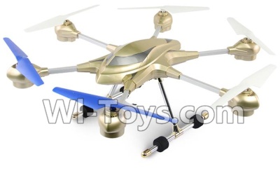 HuaJun Toys W609-7 W609-8 Hexacopter Drone-Upgrade configuration(Include the 5.8G Image transmission Receiving Monitor,30,000,000 Pixels Camera unit & Holder & USB Charger)