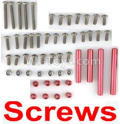 JJPRO P175 Spare Parts-07 Universal screws, aluminum column accessories package,JJRC JJPRO P175 RC Quadcopter Drone Spare Parts Replacement Accessories