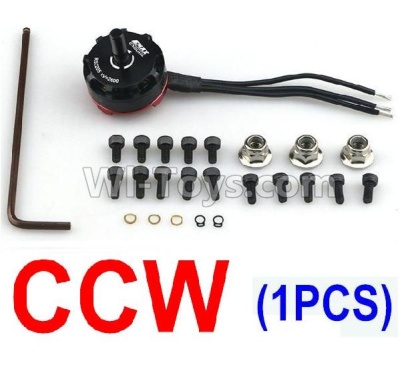 JJPRO P175 Spare Parts-12 counterclockwise Reversing-rotating Brushless Motor,RS2205 2600kv motor(CCW-1pcs),JJRC JJPRO P175 RC Quadcopter Drone Spare Parts Replacement Accessories