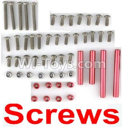 JJPRO P200 Spare Parts-07 Universal screws, aluminum column accessories package,JJRC JJPRO P200 RC Quadcopter Drone Spare Parts Replacement Accessories
