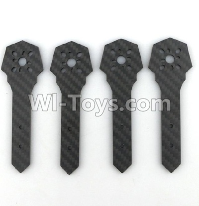 JJPRO P200 Spare Parts-08-02 Machine arm(4pcs)-Pure carbon fiber 175MM,JJRC JJPRO P200 RC Quadcopter Drone Spare Parts Replacement Accessories