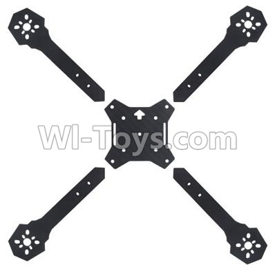 JJPRO P200 Spare Parts-08-03 Machine arm(4pcs)-Pure carbon fiber 175MM & Middle fuselage Board,JJRC JJPRO P200 RC Quadcopter Drone Spare Parts Replacement Accessories