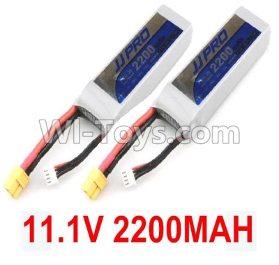 JJPRO P200 Spare Parts-15-06 11.1V 2200MAH Battery(2pcs),JJRC JJPRO P200 RC Quadcopter Drone Spare Parts Replacement Accessories